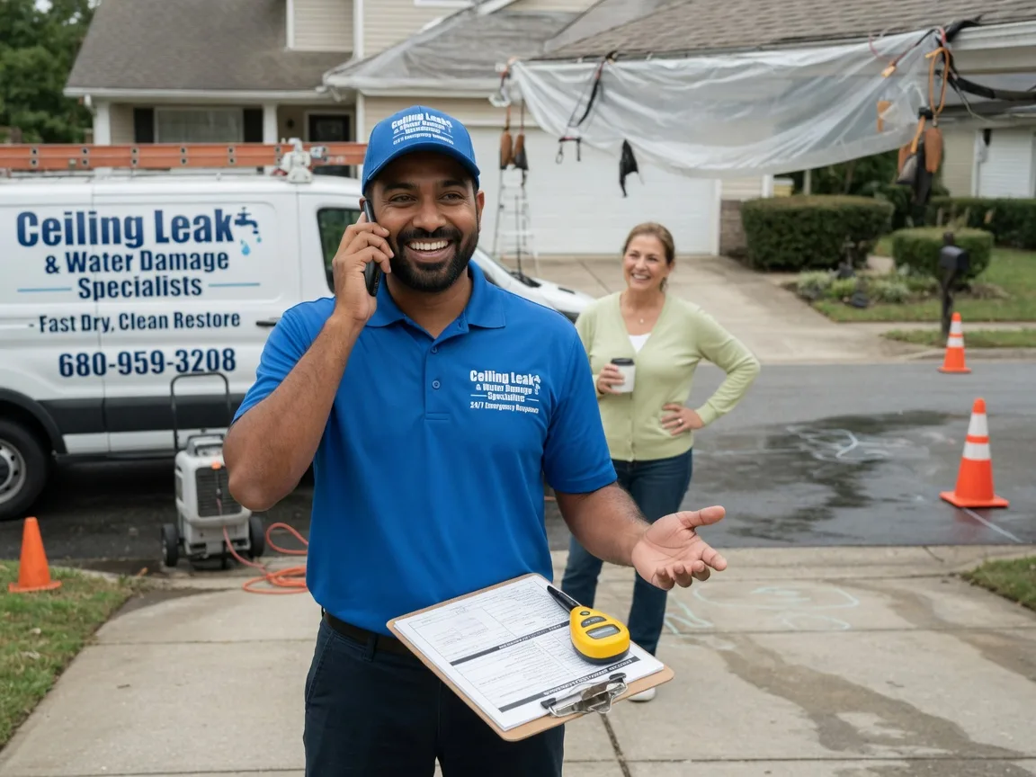 Ceiling Leak Cleanup Pinckard, AL FAQs