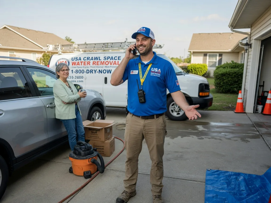 Crawl Space Water Removal Pinckard, AL FAQs